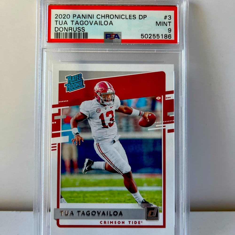 Tua Tagovailoa PSA 9 Mint Chronicles DP